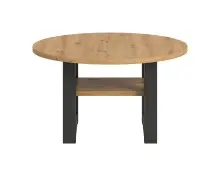 Couchtisch >Seattle< in Grau / Artisan - 75x42x75cm...