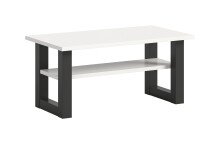 Couchtisch >Seattle< in Grau / Weiß -...