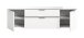 Kommode >Ray< in Weiß, Spannplatte/Spannplatte - 179x51x40cm (BxHxT)