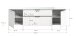 Kommode >Ray< in Weiß, Spannplatte/Spannplatte - 179x51x40cm (BxHxT)
