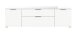 Kommode >Ray< in Weiß, Spannplatte/Spannplatte - 179x51x40cm (BxHxT)