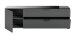 Kommode >Ray< in Anthrazit, Spannplatte/Spannplatte - 160x51x40cm (BxHxT)