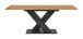 Kulissentisch >Motion< ausziehbar bis 190cm, Grau / Artisan Eiche - 150/190x76x90cm (BxHxT)