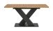 Kulissentisch >Motion< ausziehbar bis 190cm, Grau / Artisan Eiche - 150/190x76x90cm (BxHxT)