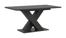 Kulissentisch >Motion< ausziehbar bis 190cm, Grau -...