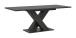 Kulissentisch >Motion< ausziehbar bis 190cm, Grau - 150/190x76x90cm (BxHxT)