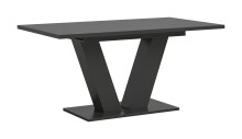 Kulissentisch >Motion< ausziehbar bis 190cm, Grau -...