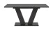 Kulissentisch >Motion< ausziehbar bis 190cm, Grau - 150/190x76x90cm (BxHxT)