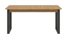 Kulissentisch >Seattle< ausziehbar bis 190cm, Grau...