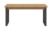 Kulissentisch >Seattle< ausziehbar bis 190cm, Grau / Artisan - 150/190x76x90 (BxHxT)
