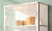 Vitrine >STEP< 5 Fächer, inkl. LED-Spots, Weiß - 57,4x187,6x32,7cm (BxHxT)
