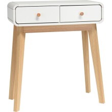 Konsole >Janne< in Weiß - 65x76x30cm (BxHxT)