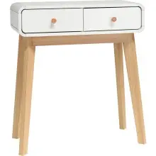 Konsole >Janne< in Weiß - 65x76x30cm (BxHxT)