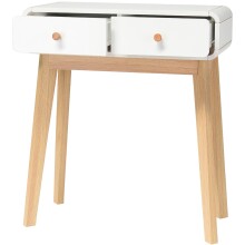 Konsole >Janne< in Weiß - 65x76x30cm (BxHxT)