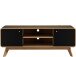 Lowboard >Janne< 2 Türen, in Eiche Natur Dekor - 140x53x39cm (BxHxT)
