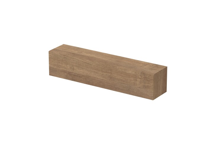 Lowboard >Ilary< Klappe, 2 Fächer, in Mercure Nachbildung - 138x29x30 cm B/H/T