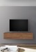 Lowboard >Ilary< Klappe, 2 Fächer, in Mercure Nachbildung - 138x29x30 cm B/H/T