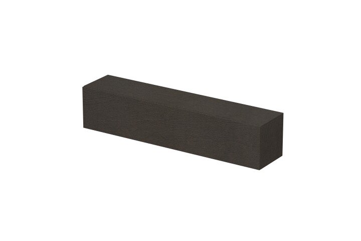 Lowboard >Ilary< Klappe, 2 Fächer, zum Hängen, in Lava - 138x29x30 cm B/H/T