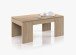 Couchtisch >KENDRA< Klappmechanismus, Stauraum, Canadian Eiche Dekor - 100x43x50 (BxHxT)