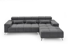 Wohnlandschaft >Starlett< Kopfteilverstellungen, 3...