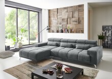 Wohnlandschaft >Starlett< Kopfteilverstellungen, 3...