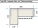 Wohnlandschaft >Starlett< elektr. Sitztiefenverstellung, 3 Kissen, dunkelgrau - 285x99x201 BxHxT