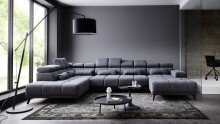 Wohnlandschaft >Starlett< U-Form,...