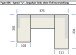 Wohnlandschaft >Starlett< U-Form, Kopfteilverstellungen, Kissen, sand - 375x99x231 (BxHxT)
