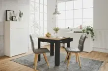 Esstisch >Oslo< mit Schublade, Artisan Oak Dekor /...