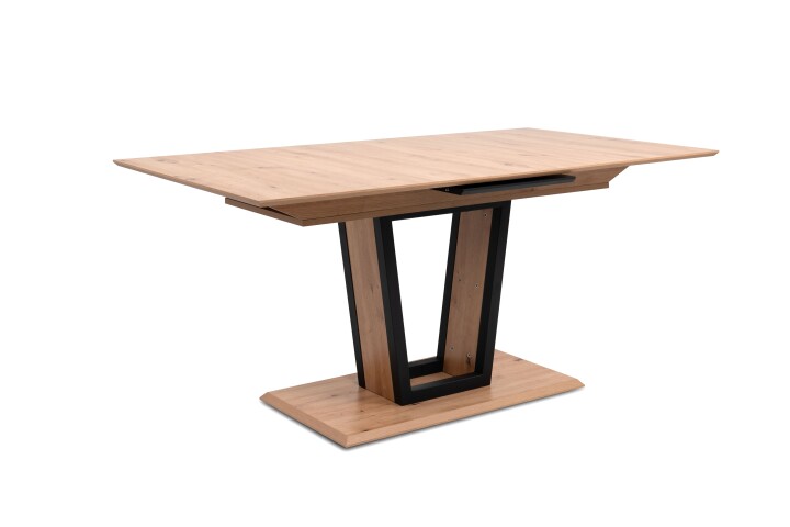 Kulissentisch >Soria< ausziehbar bis 200cm, Dekor Artisan Oak - 160/200x76x90cm (BxHxT)