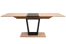 Kulissentisch >Soria< ausziehbar bis 200cm, Dekor Artisan Oak - 160/200x76x90cm (BxHxT)
