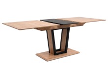 Kulissentisch >Soria< ausziehbar bis 200cm, Dekor Artisan Oak - 160/200x76x90cm (BxHxT)
