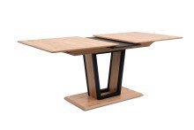 Kulissentisch >Soria< ausziehbar bis 200cm, Dekor Artisan Oak - 160/200x76x90cm (BxHxT)