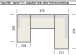 Wohnlandschaft >Starlett< U-Form, Kopfteilverstellungen, mint - 375x99x231 (BxHxT)