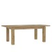 Kulissentisch >TRONDHEIM< ausziehbar bis 206,4cm, Eiche Dekor - 160,4/206,4x76,1x90,4cm (BxHxT)