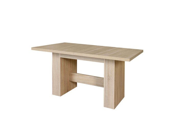 Kulissentisch >DINING TABLES< ausziehbar bis 273cm, Sonoma Eiche Dekor - 140/273x72,8x90cm (BxHxT)