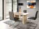 Kulissentisch >DINING TABLES< ausziehbar bis 273cm, Sonoma Eiche Dekor - 140/273x72,8x90cm (BxHxT)