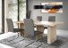 Kulissentisch >DINING TABLES< ausziehbar bis 273cm, Sonoma Eiche Dekor - 140/273x72,8x90cm (BxHxT)