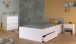 Jugendzimmer-Set >Pirouette 26< in Weiss mit drehbarem Elementen in Rosa / Grau
