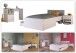 Jugendzimmer-Set >Pirouette 27< in Weiss mit drehbarem Elementen in Rosa / Grau