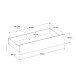 Schlafzimmer-Set >Escale 22< Bett 223x217cm, Kleiderschrank, Kommode, in Japanische Eiche Nachbildung