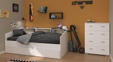 Jugendzimmer-Set >Sleep 45< 3-teilig, Bett,...
