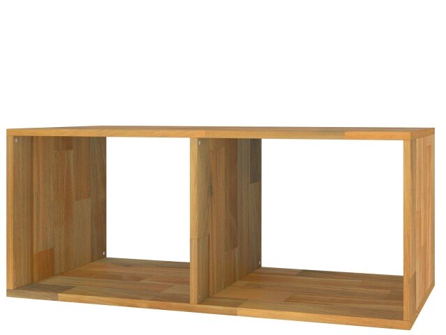 Bücherregal >Gunilla< in Natur, Eiche - 36x141x30cm (BxHxT)