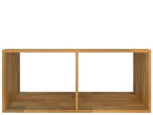 Bücherregal >Gunilla< in Natur, Eiche - 36x141x30cm (BxHxT)