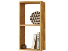 Bücherregal >Gunilla< in Natur, Eiche - 36x141x30cm (BxHxT)
