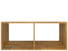 Bücherregal >Gunilla< in Natur, Eiche - 36x141x30cm (BxHxT)