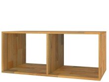 Bücherregal >Gunilla< in Natur, Eiche -...
