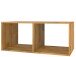 Bücherregal >Gunilla< in Natur, Eiche - 36x141x30cm (BxHxT)