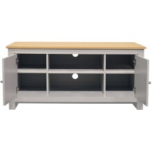 Lowboard >Helmer< in Natur - 120x58x39cm (BxHxT)