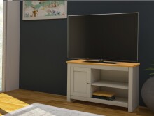 TV-Schrank >Helmer< in Natur - 95x58x39cm (BxHxT)